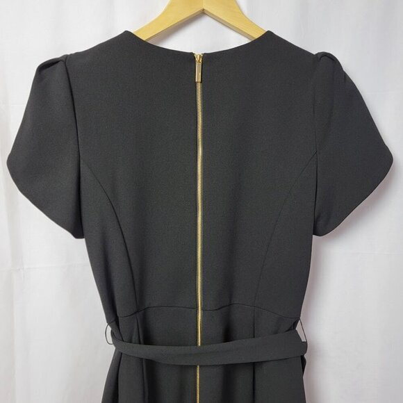 Calvin Klein Belted Cropped Jumpsuit - Like New Condition - Picture 8 of 12
